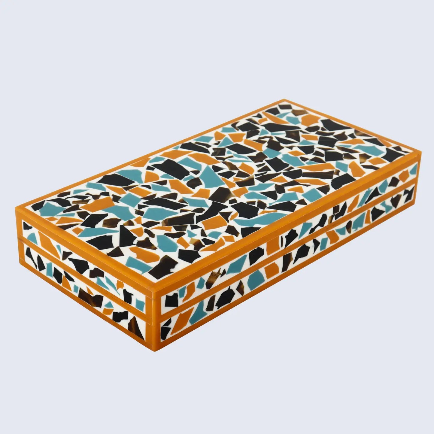 mosaic gold pattern decorative boxes