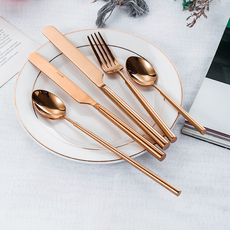 Barton Luxury Gold Cutlery Set