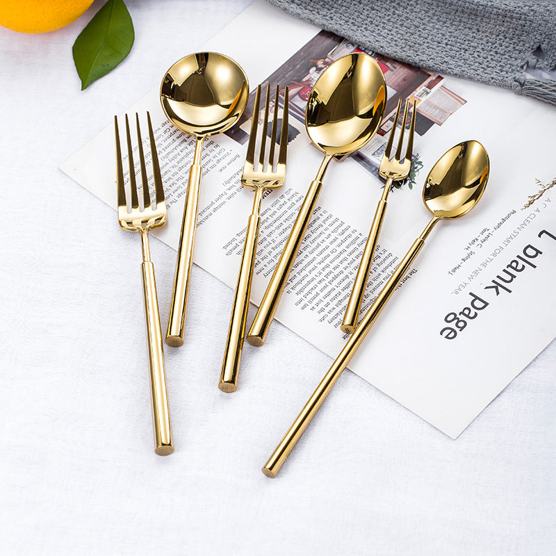 Barton Luxury Gold Cutlery Set
