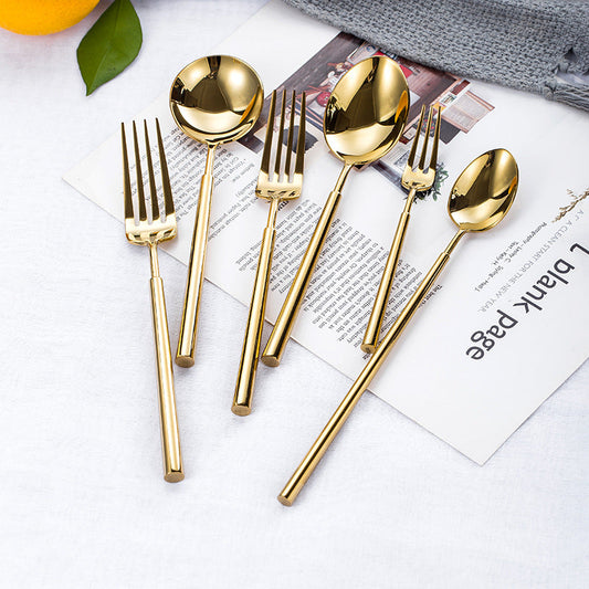 Barton Luxury Gold Cutlery Set