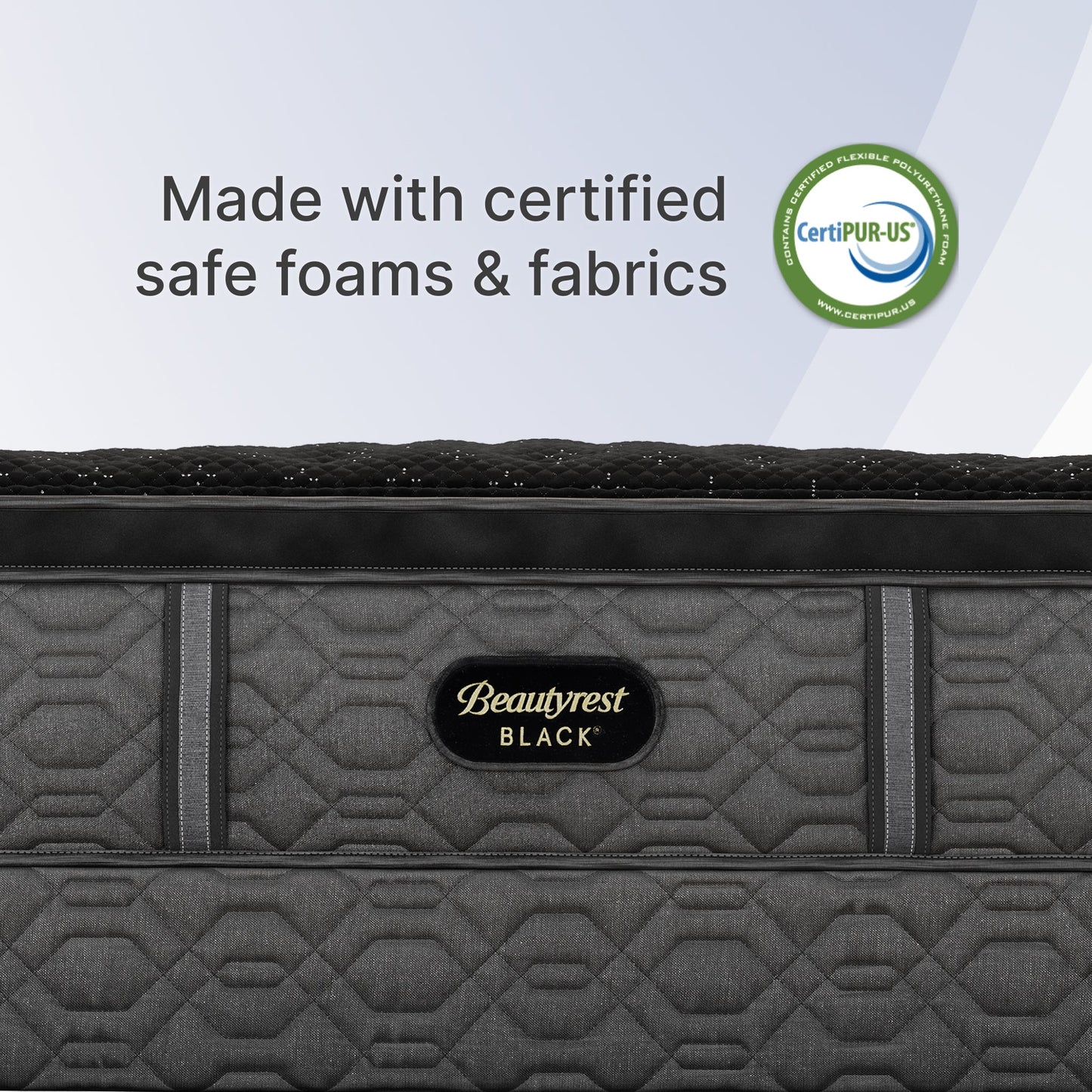 Black Series Three Medium Pillow Top