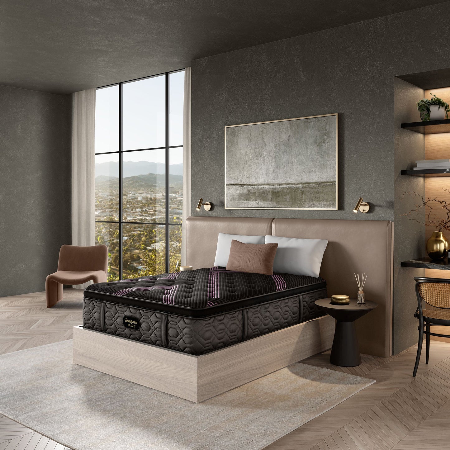 Black Series Two Medium Pillow Top