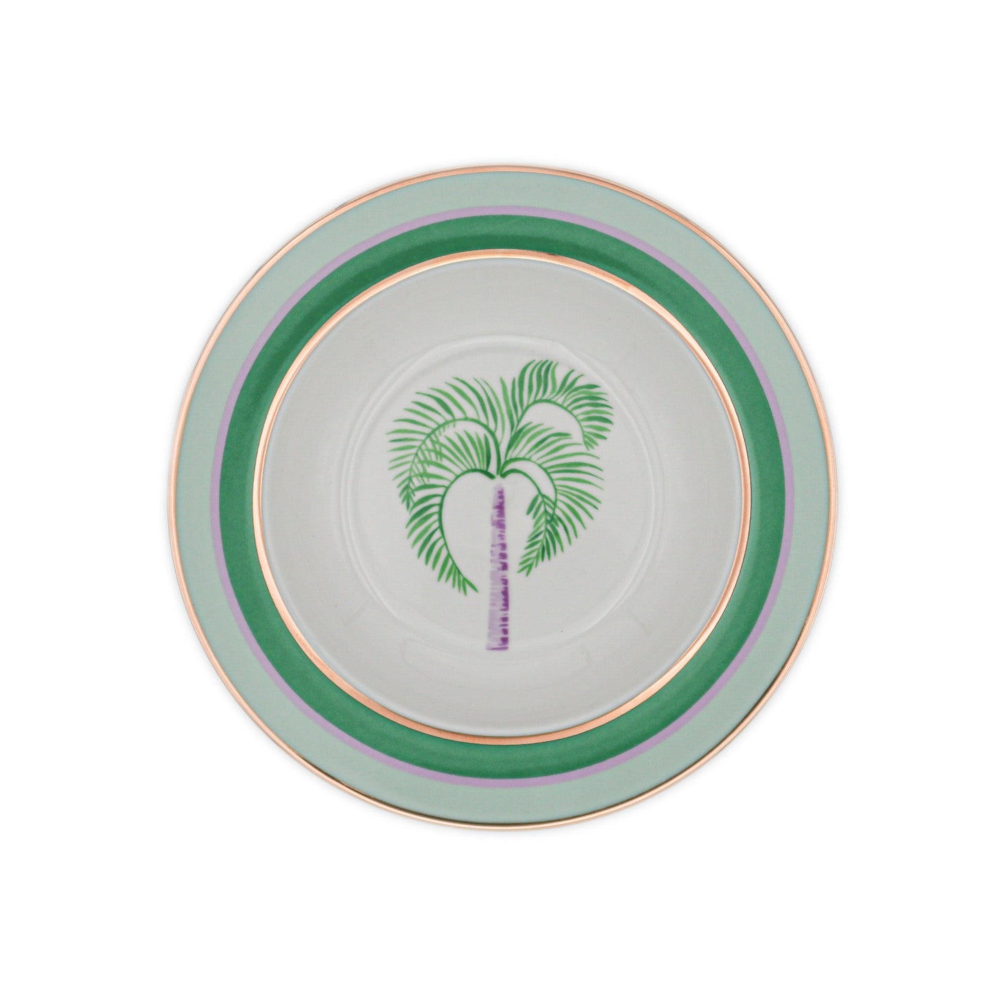Bernadette Palm Soup Bowl - Set of 4 (+1 Bonus Bowl)