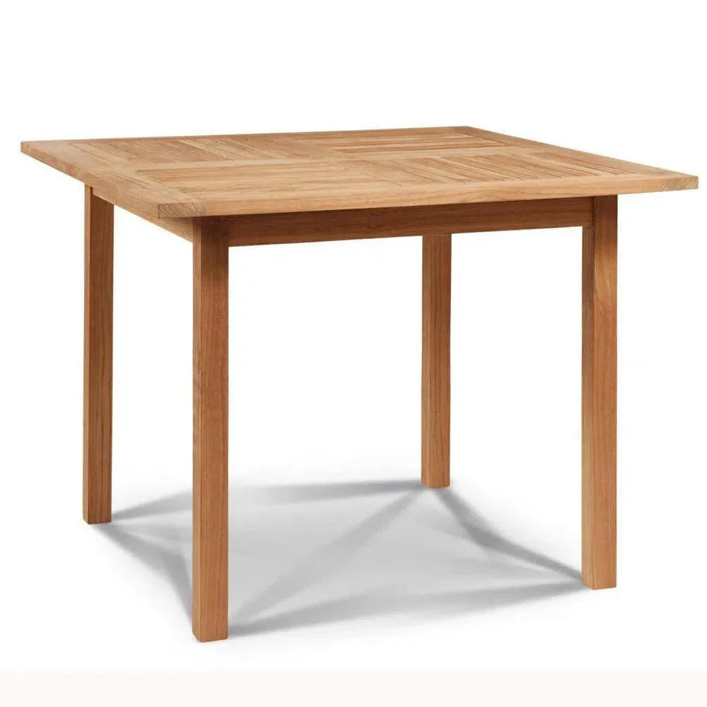 Birmingham Square Outdoor Dining Table with Umbrella Hole