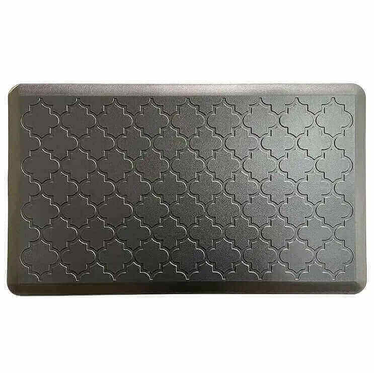 Trellis Embossed Foam Kitchen Mat.
