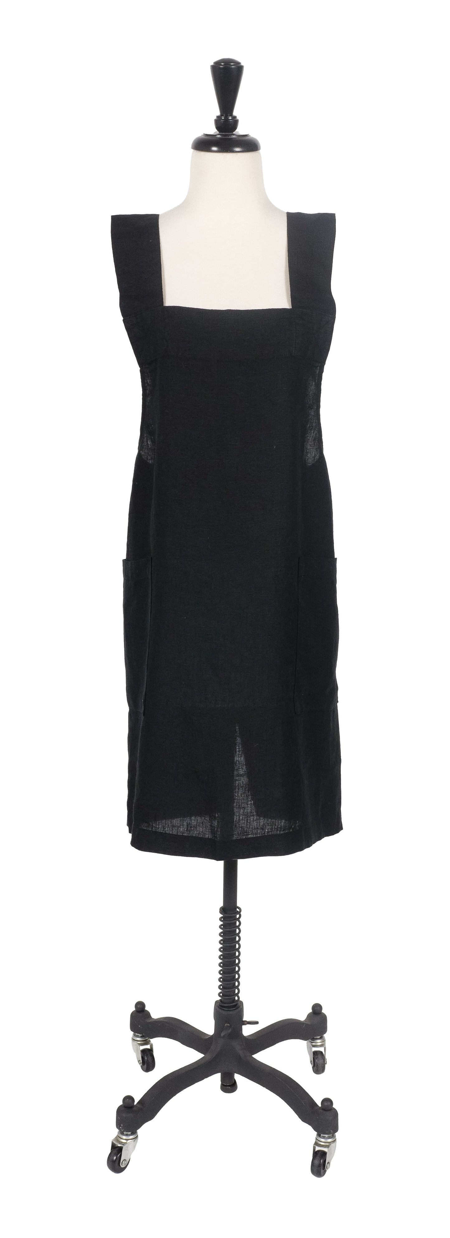 KAF Home Firenze 100% Stone Washed Linen  Cross Back Smock Apron