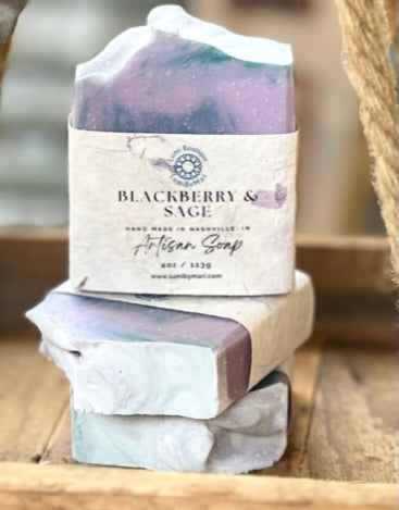 Blackberry & Sage Artisan Soap