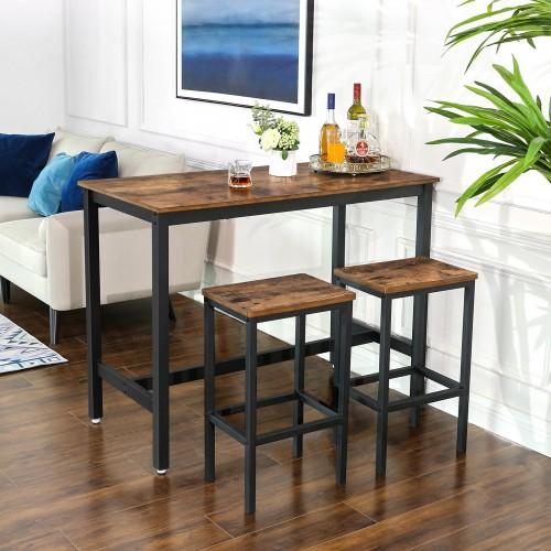 IRVING Rectangular Bar Stools (Set of 2)