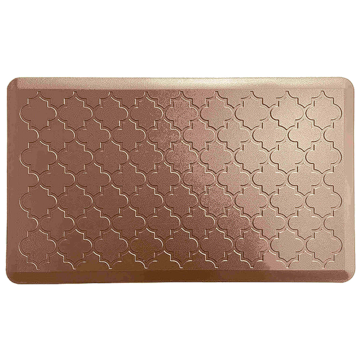 Trellis Embossed Foam Kitchen Mat.