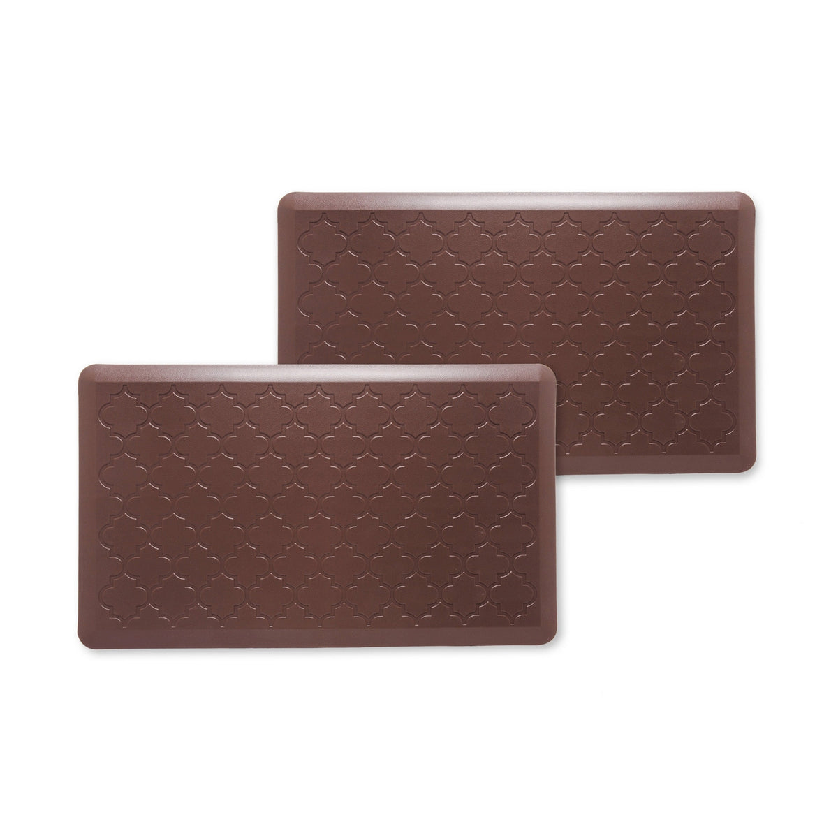 Trellis Embossed Foam Kitchen Mat.