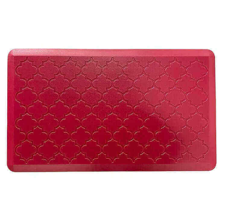 Trellis Embossed Foam Kitchen Mat.