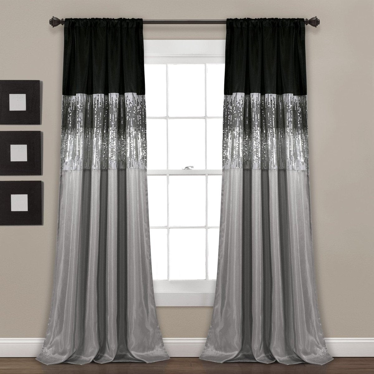 Night Sky Window Curtain (Single Panel)
