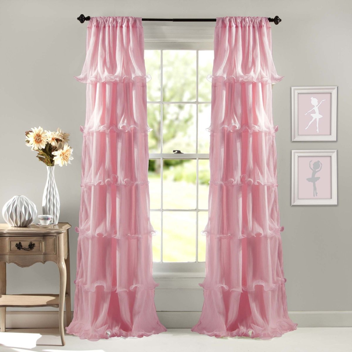 Nerina Window Curtain (Single Panel)