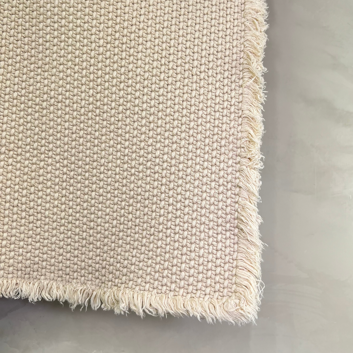 Eri  Linen Bath Rug (21" x 43")