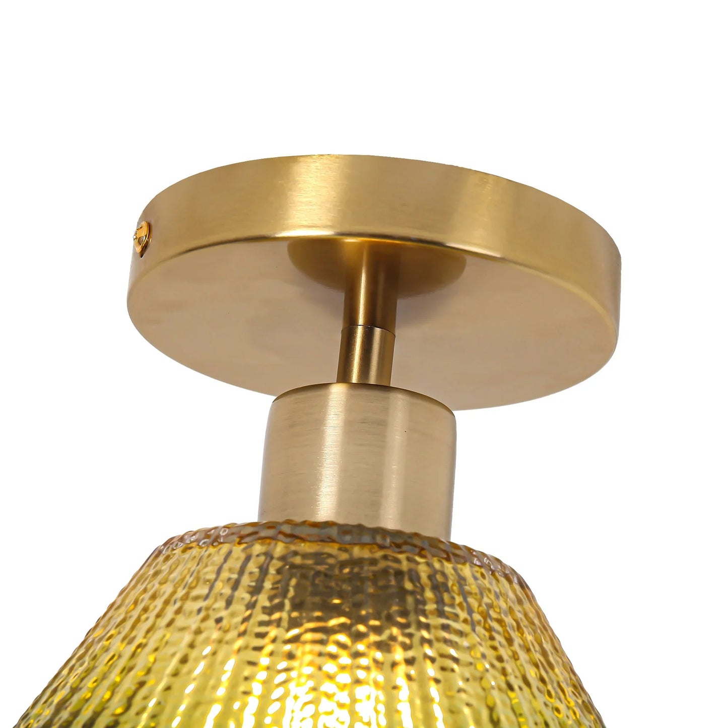 3.5 Inch Paula 1-Light Semi-Flush Mount Ceiling Light