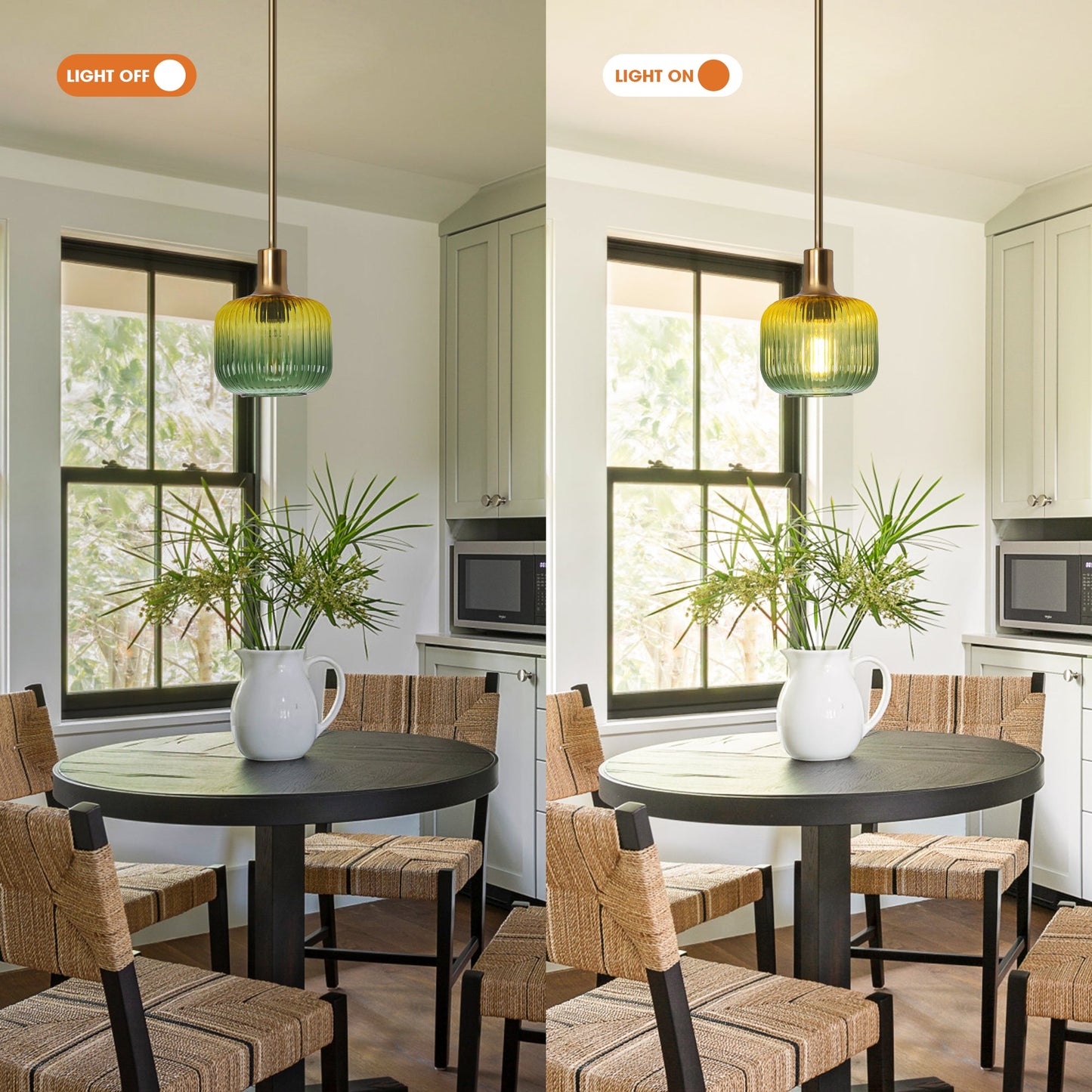 6 Inch Felix 1-Light Island Pendant Light