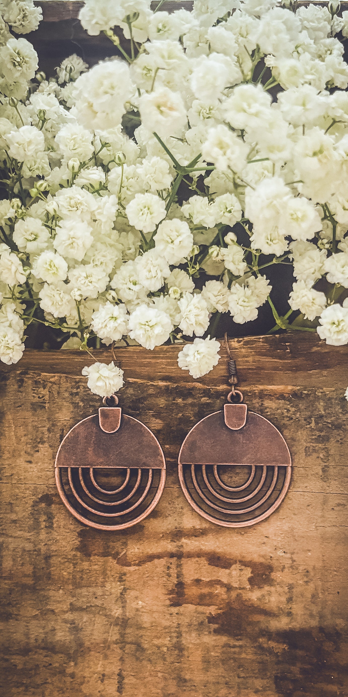 Copper Horizon Earrings