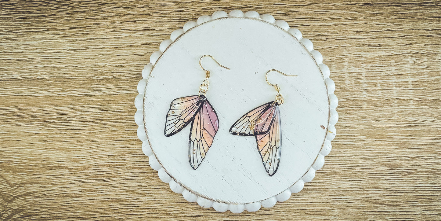 Beautiful Butterfly Wing Earrings