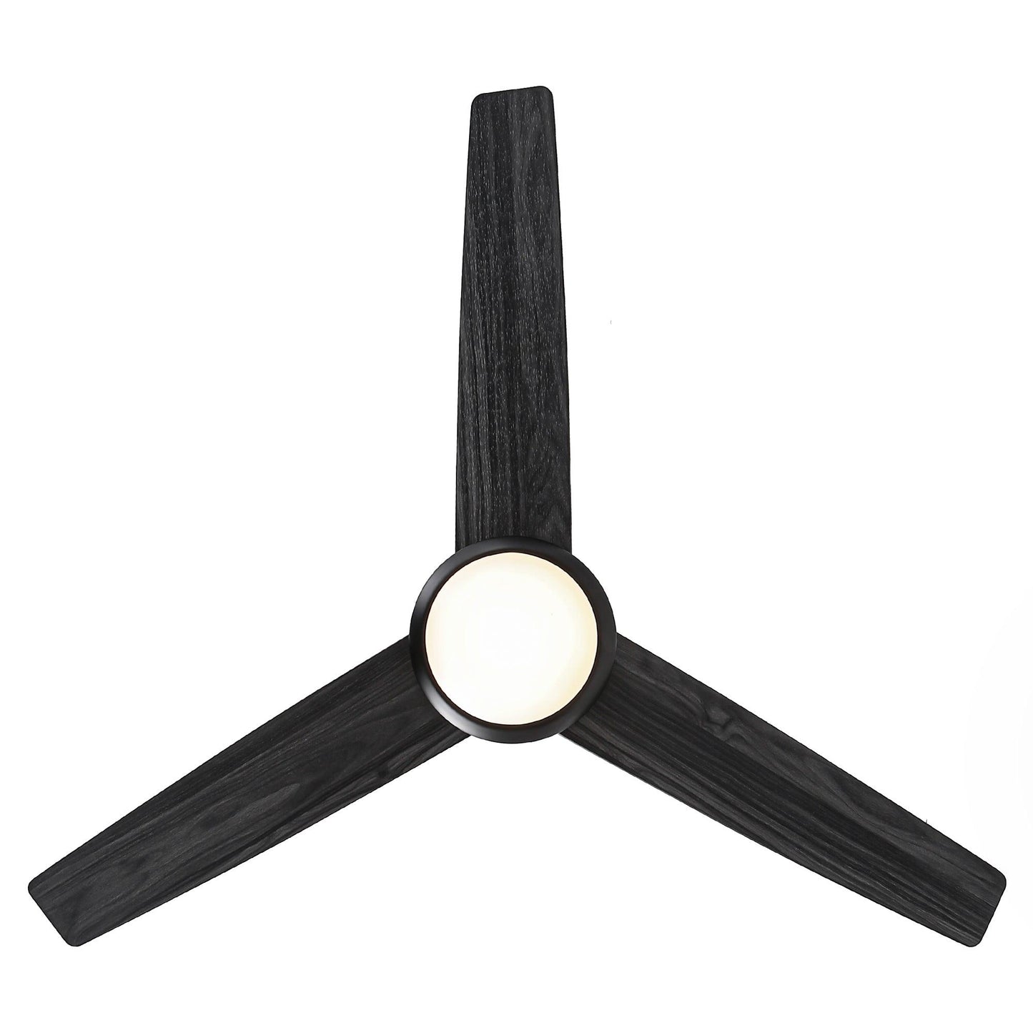 52" 4 Speed Wall Control Ceiling Fan with LED Lighting