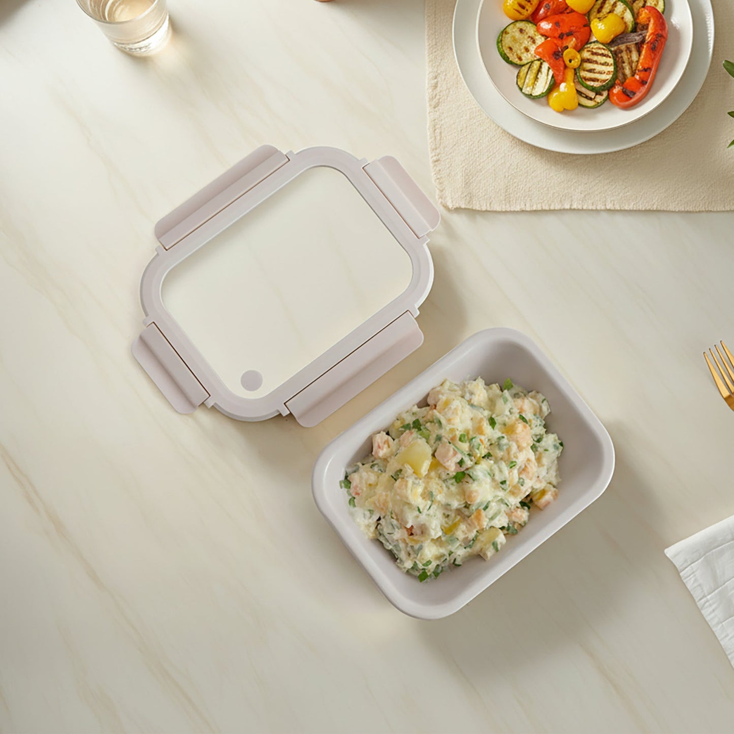 Stoneware Container - Cannoli Crème