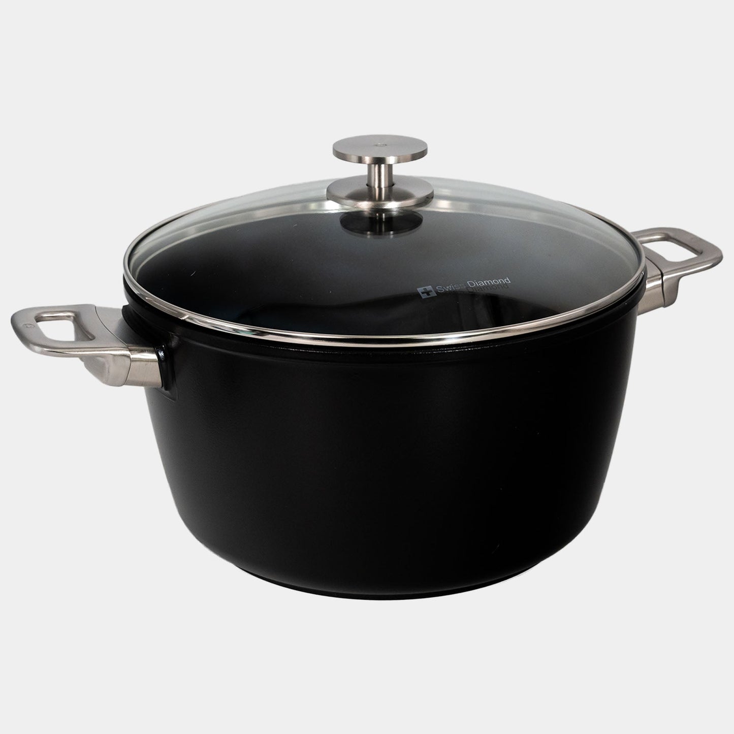 CHD Nonstick Stock Pot with Glass Lid