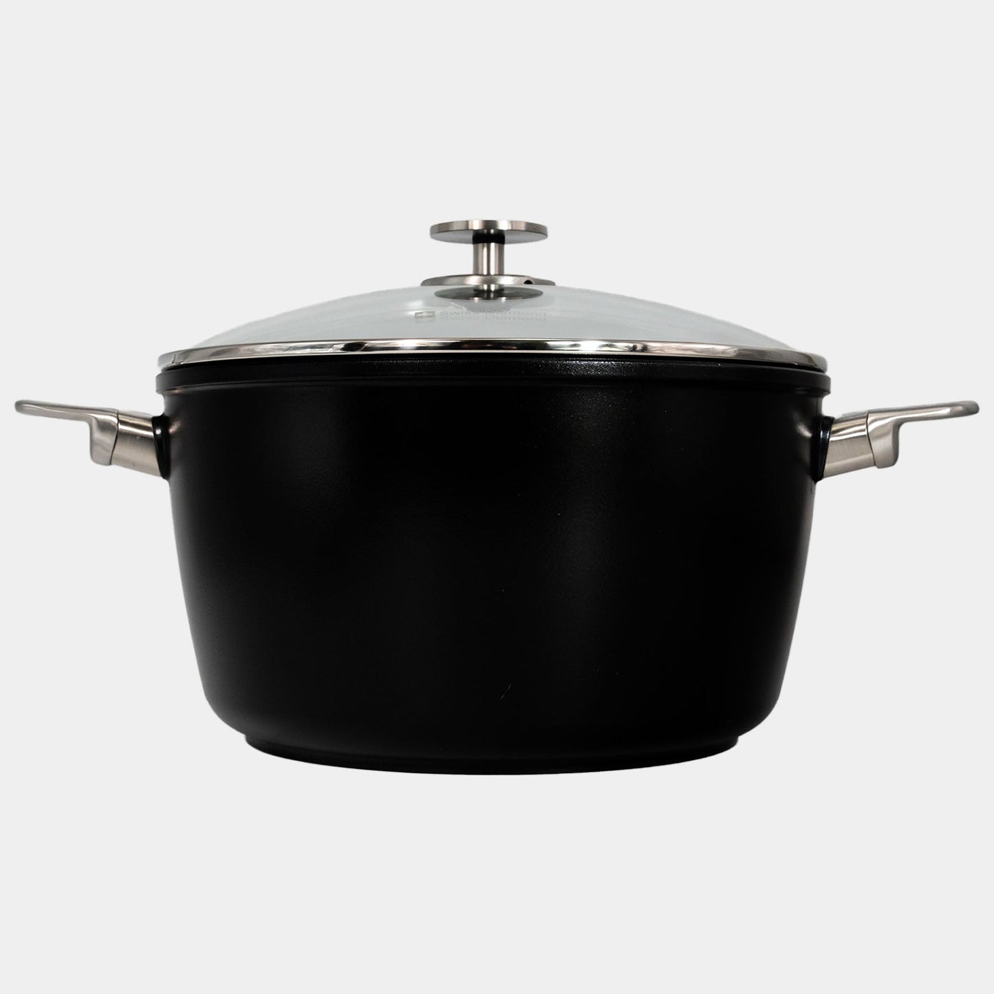 CHD Nonstick Stock Pot with Glass Lid