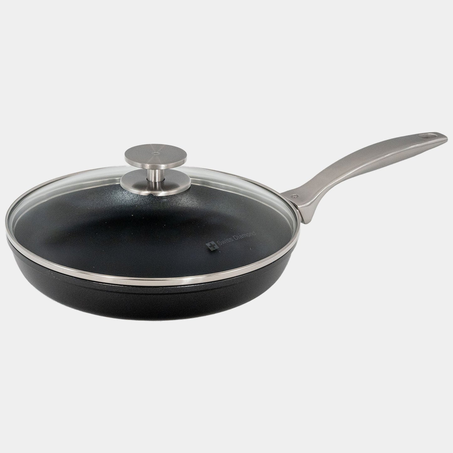 CHD 10.25" Nonstick Fry Pan with Glass Lid