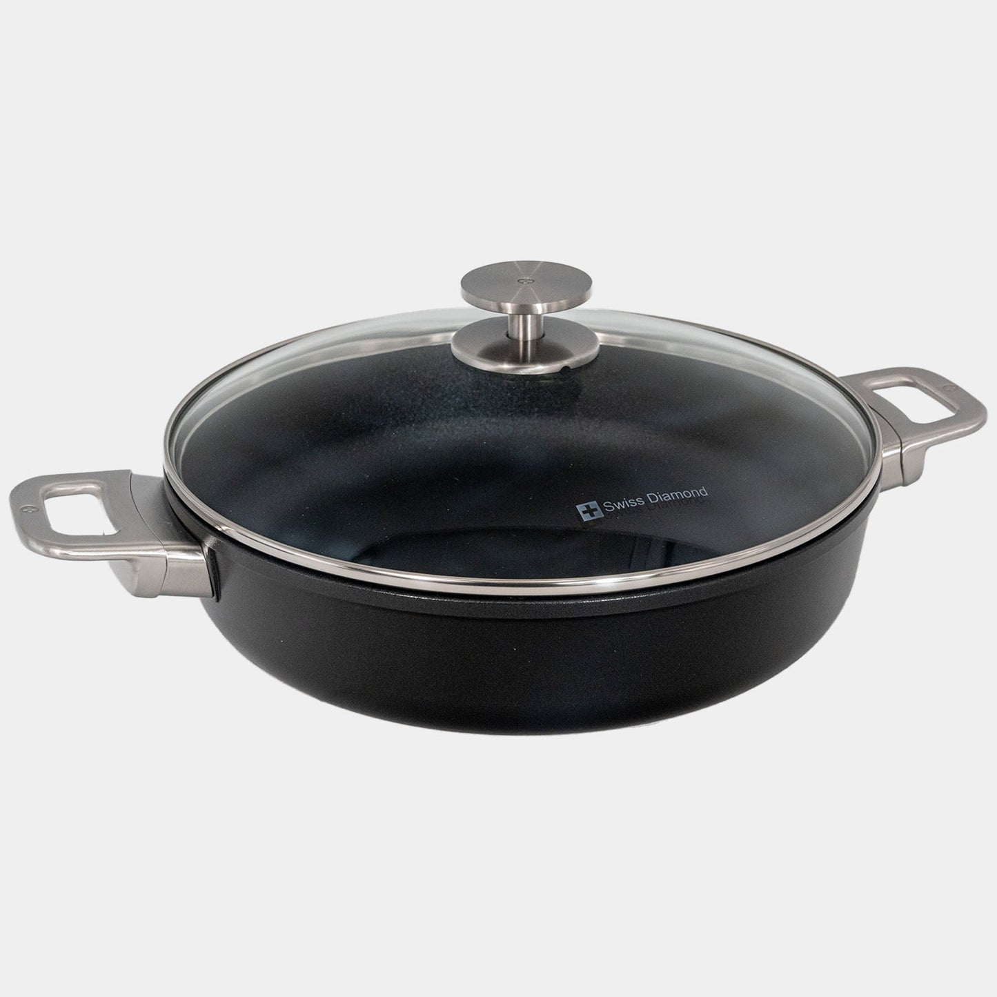 CHD Nonstick Sauteuse with Glass Lid