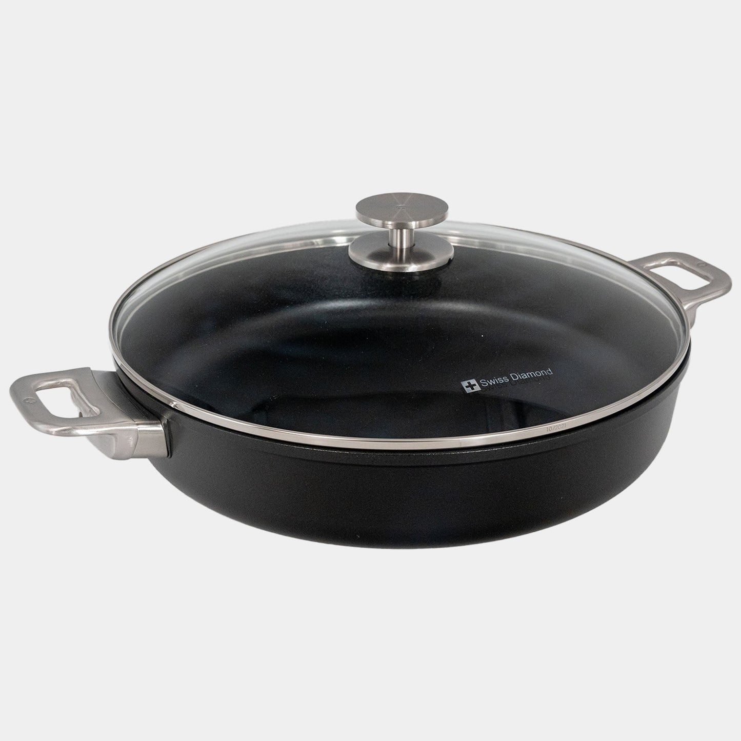 CHD Nonstick Sauteuse with Glass Lid