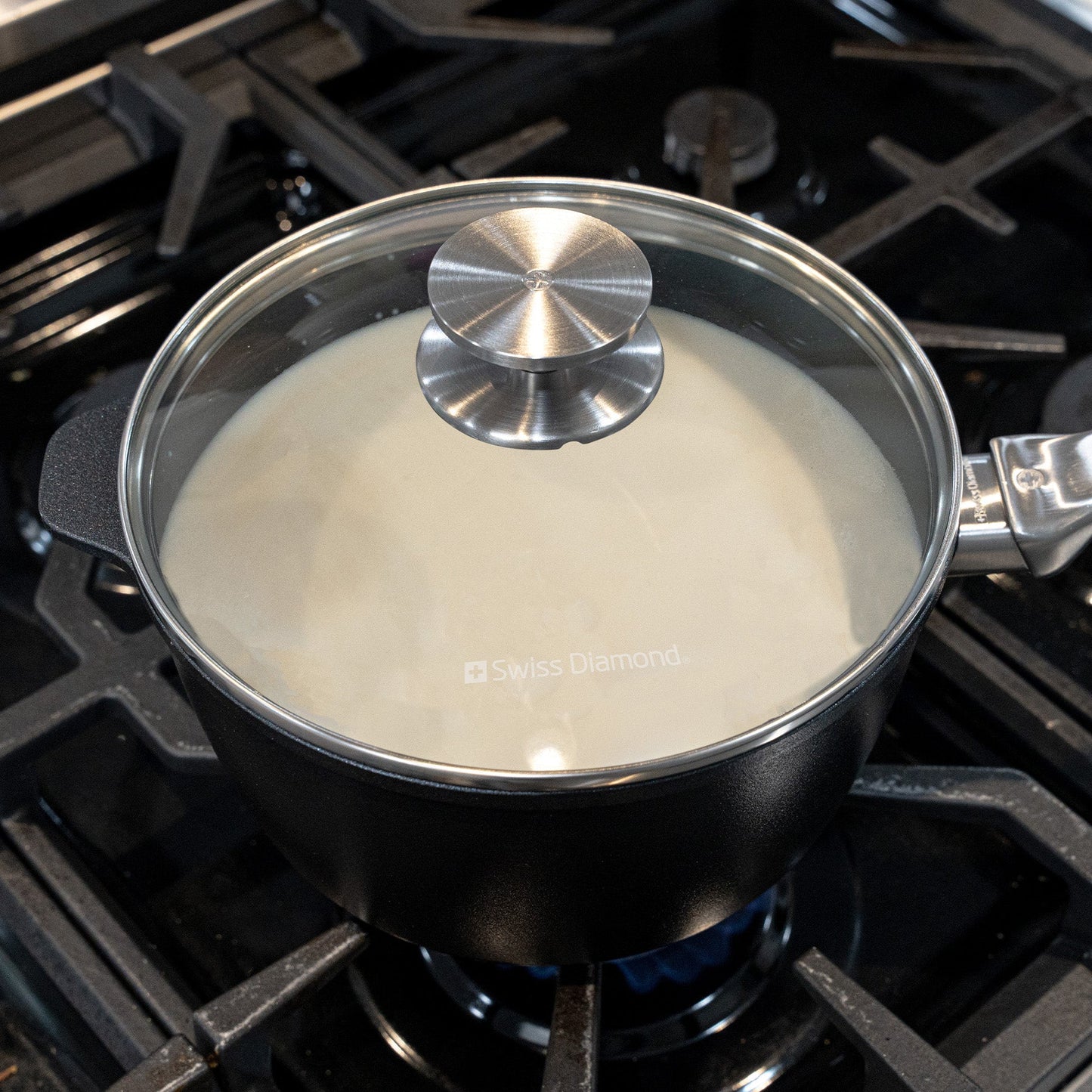 CXD PFAS Free Nonstick Saucepan with Glass Lid
