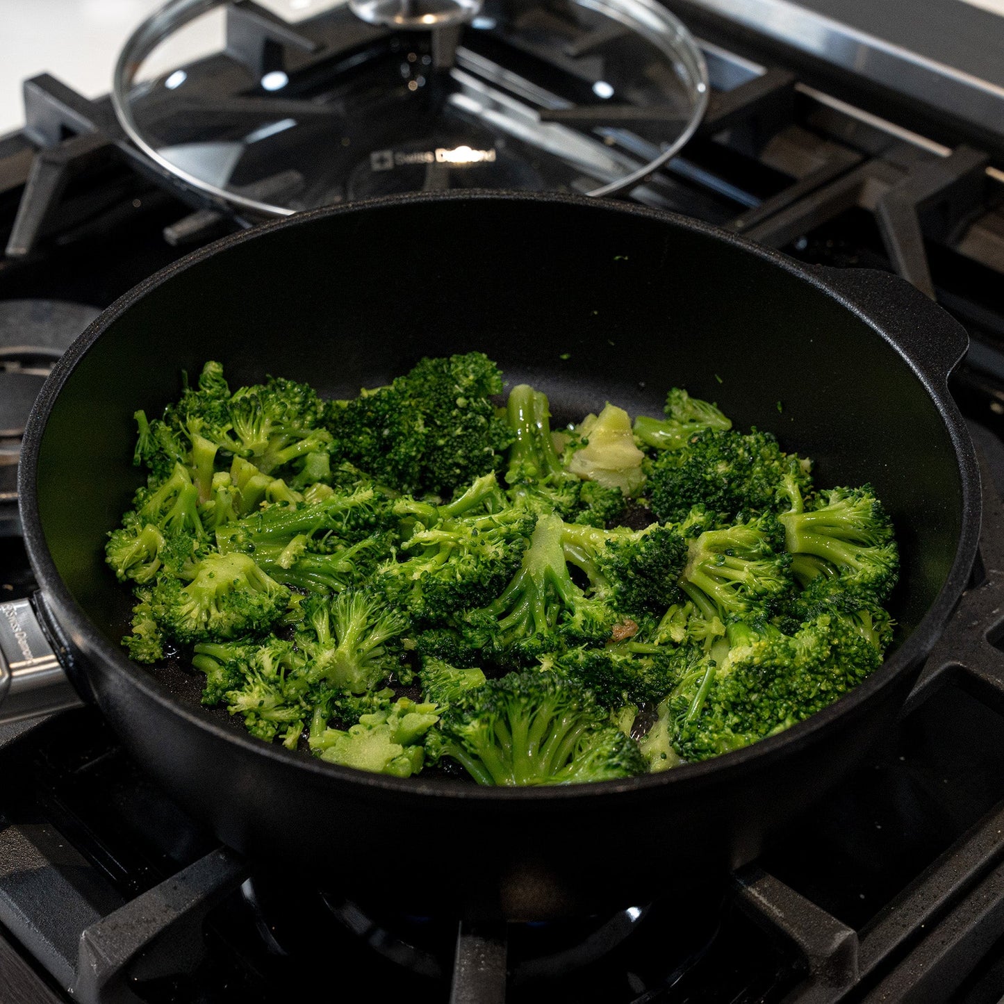 CHD Nonstick Saute Pan with Glass Lid