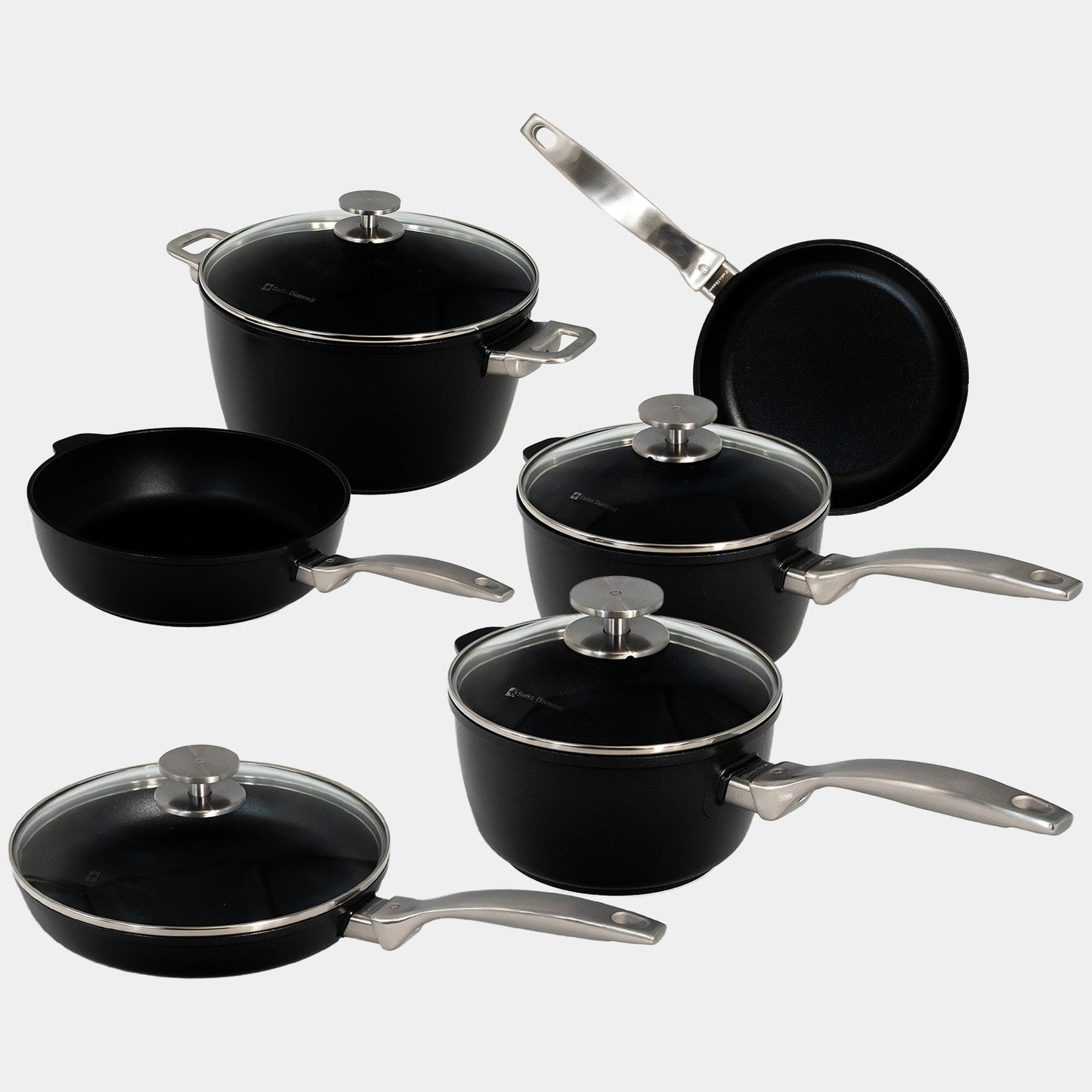 CXD PFAS Free Nonstick 10-Piece Set - Complete Kitchen Set