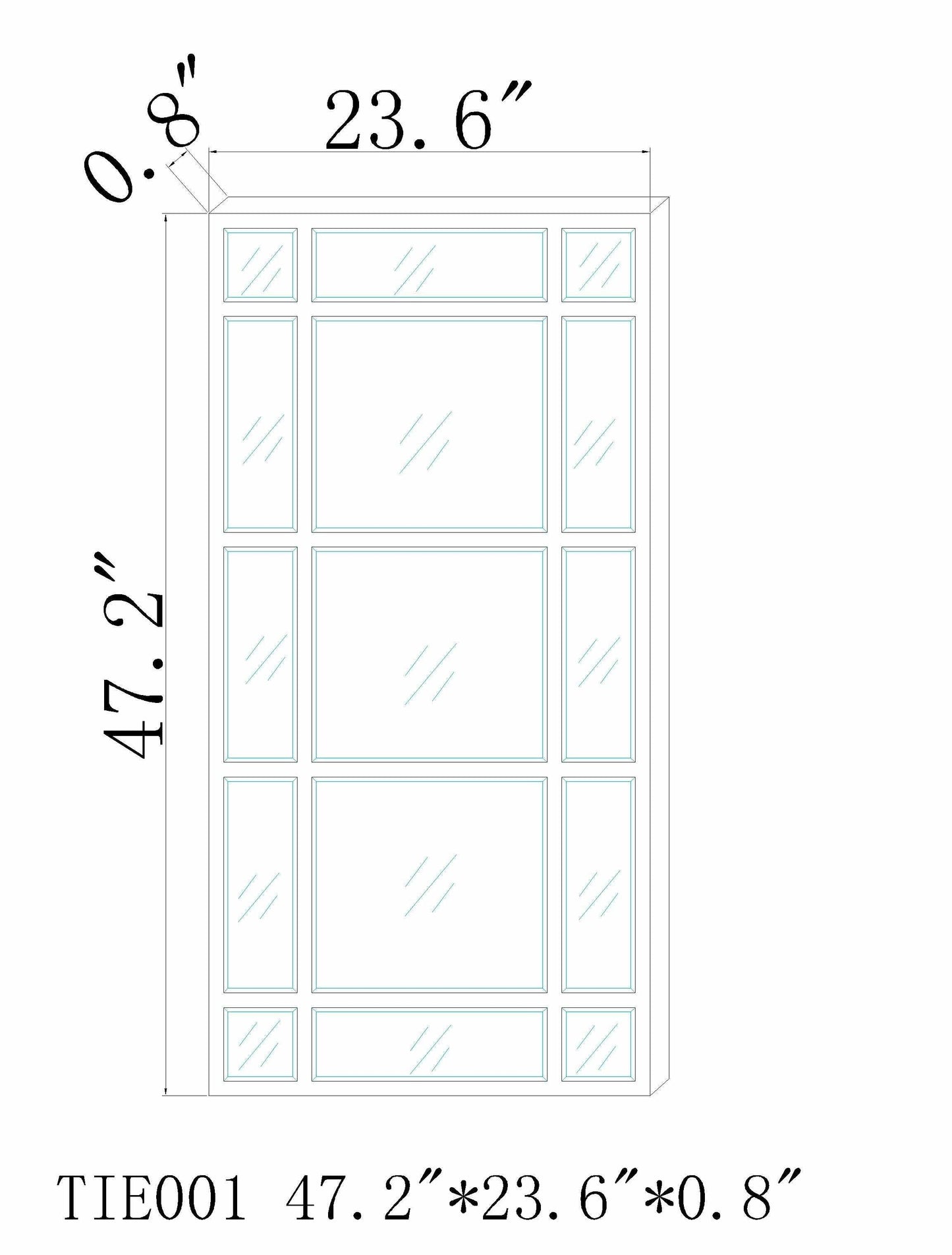 Clane Mirror - Clearance