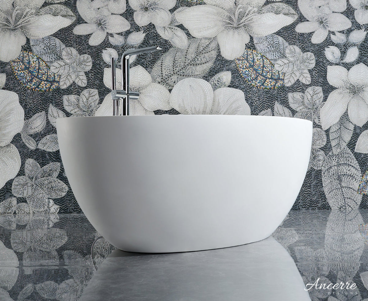 Crestwood Freestanding Solid Surface Bathtub