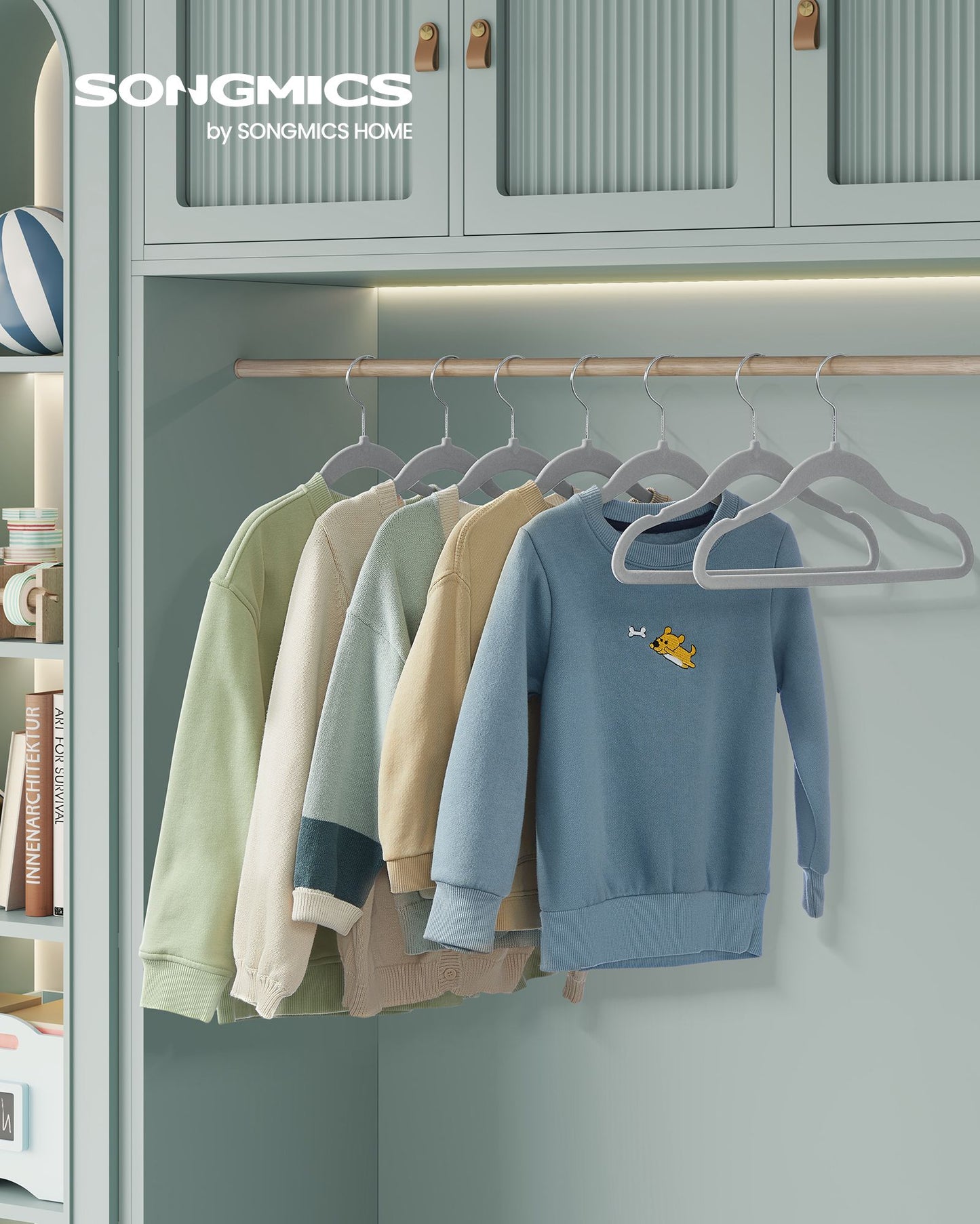 30 Pack Kids Hangers for Closet