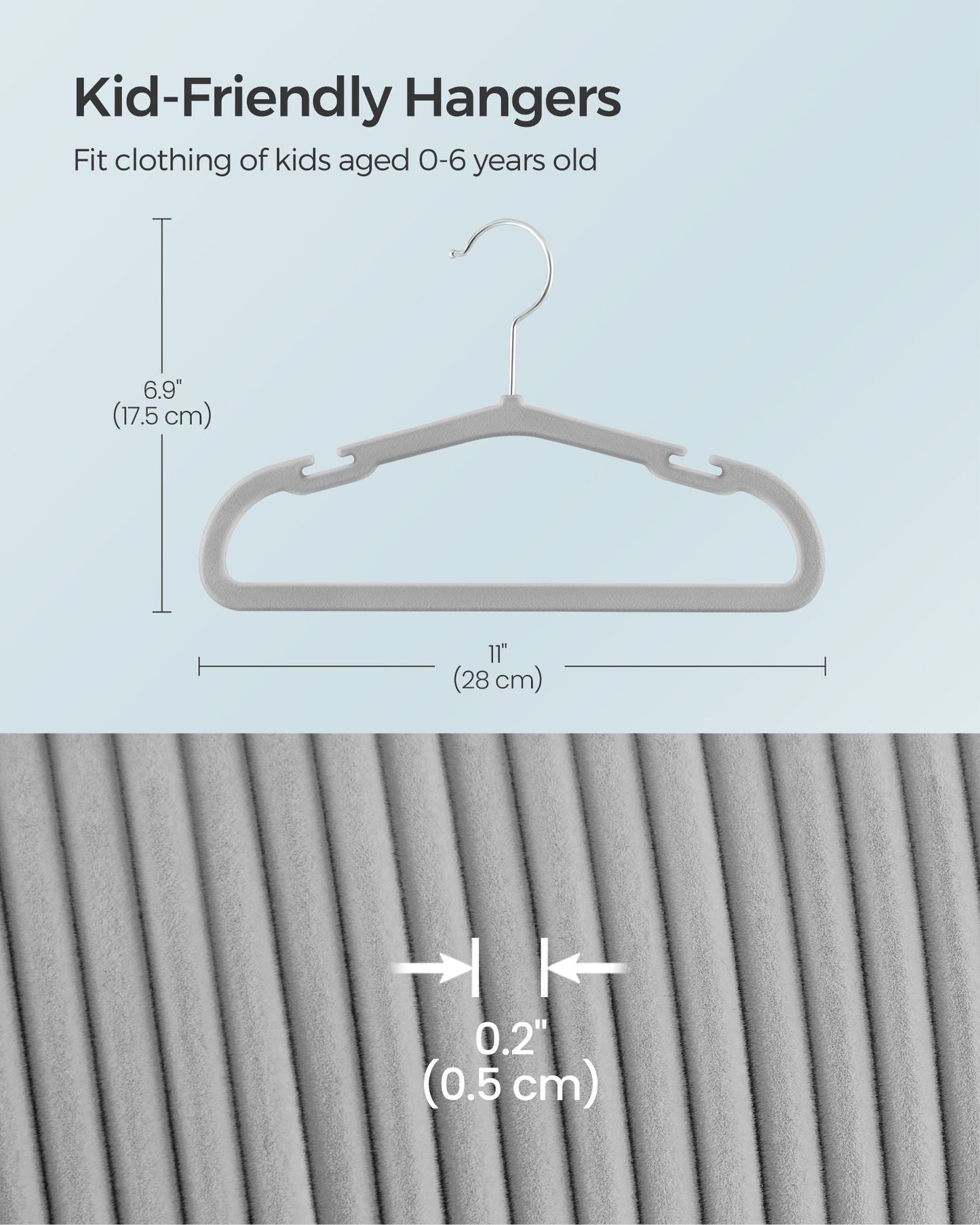 Kids Hangers 50 Pack