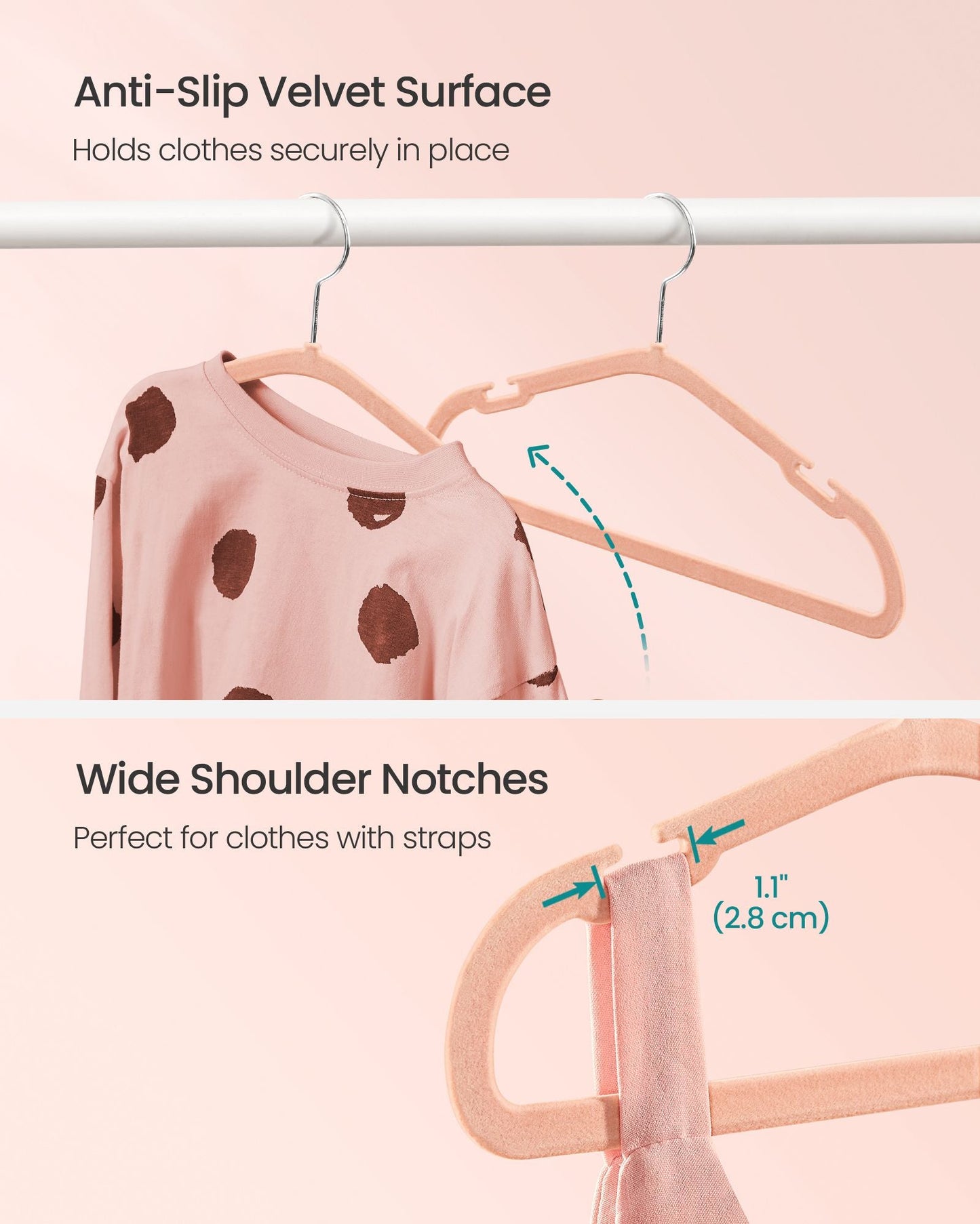 Kids Hangers 50 Pack