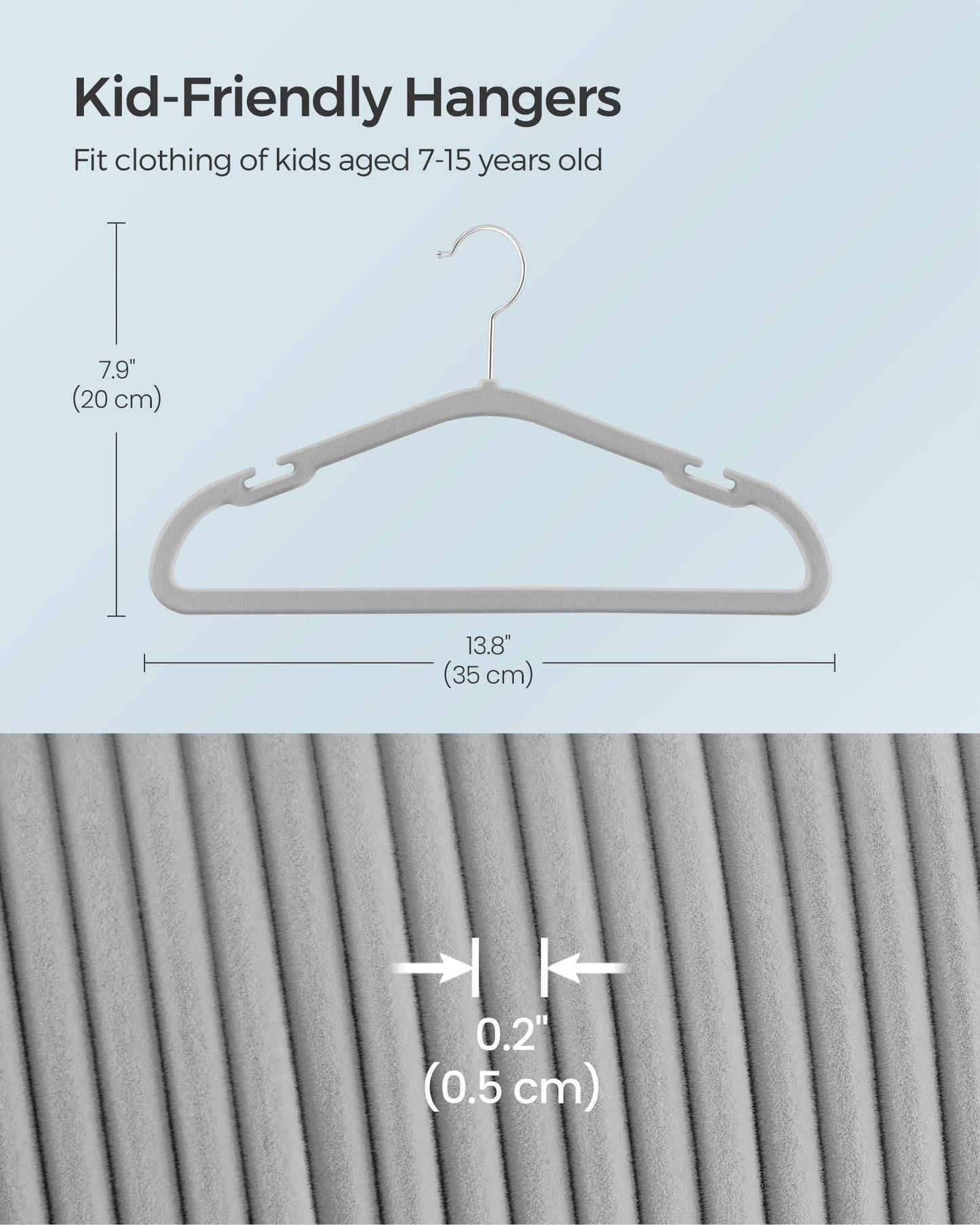 Kids Hangers 50 Pack