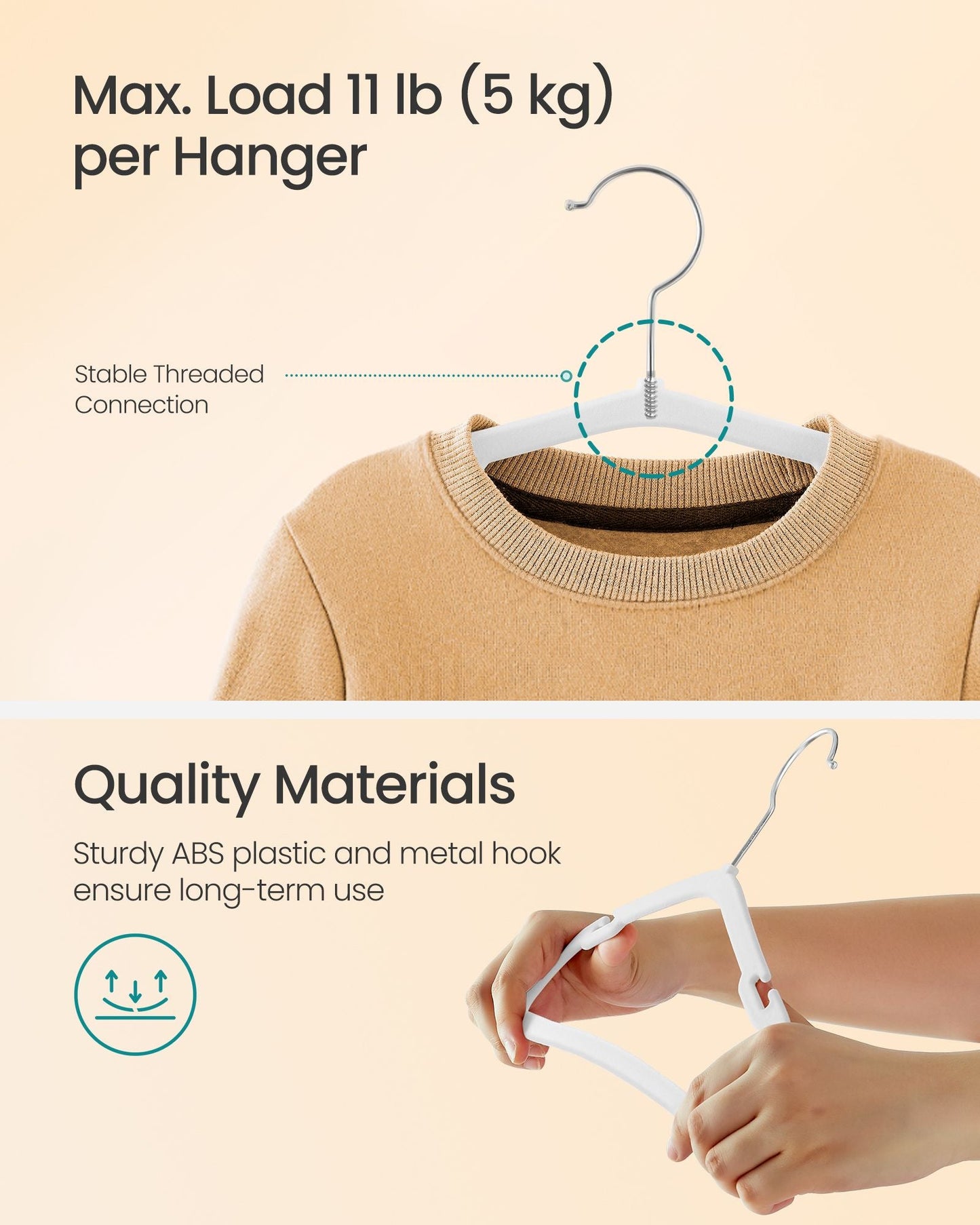 Kids Hangers 50 Pack