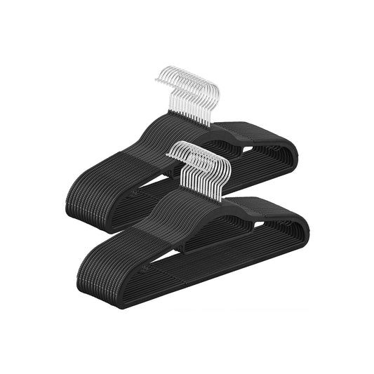 Pack of 30 Heavy-Duty Plastic Hangers