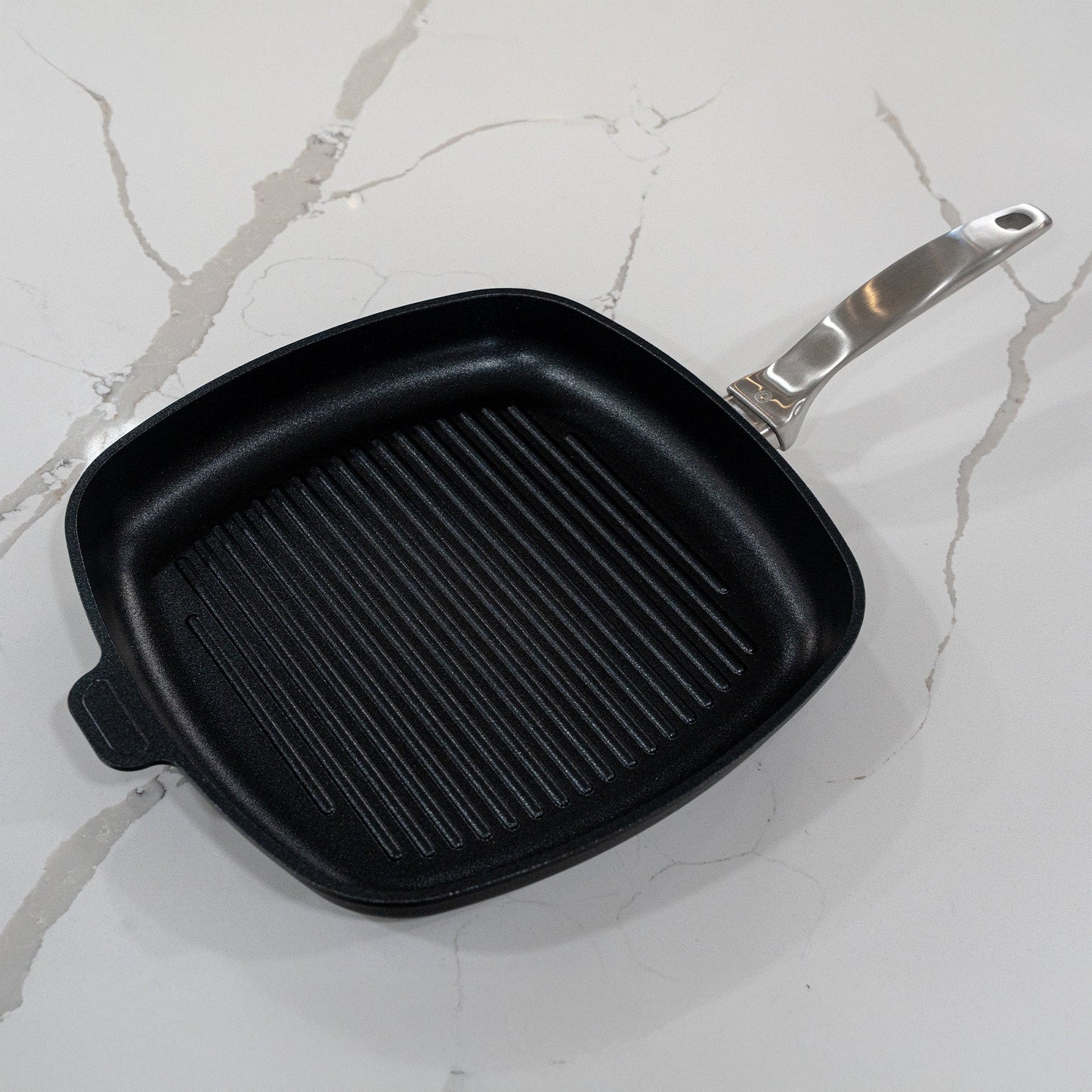 CXD PFAS Free Nonstick Square Grill Pan - 11" x 11" (28 cm x 28 cm)
