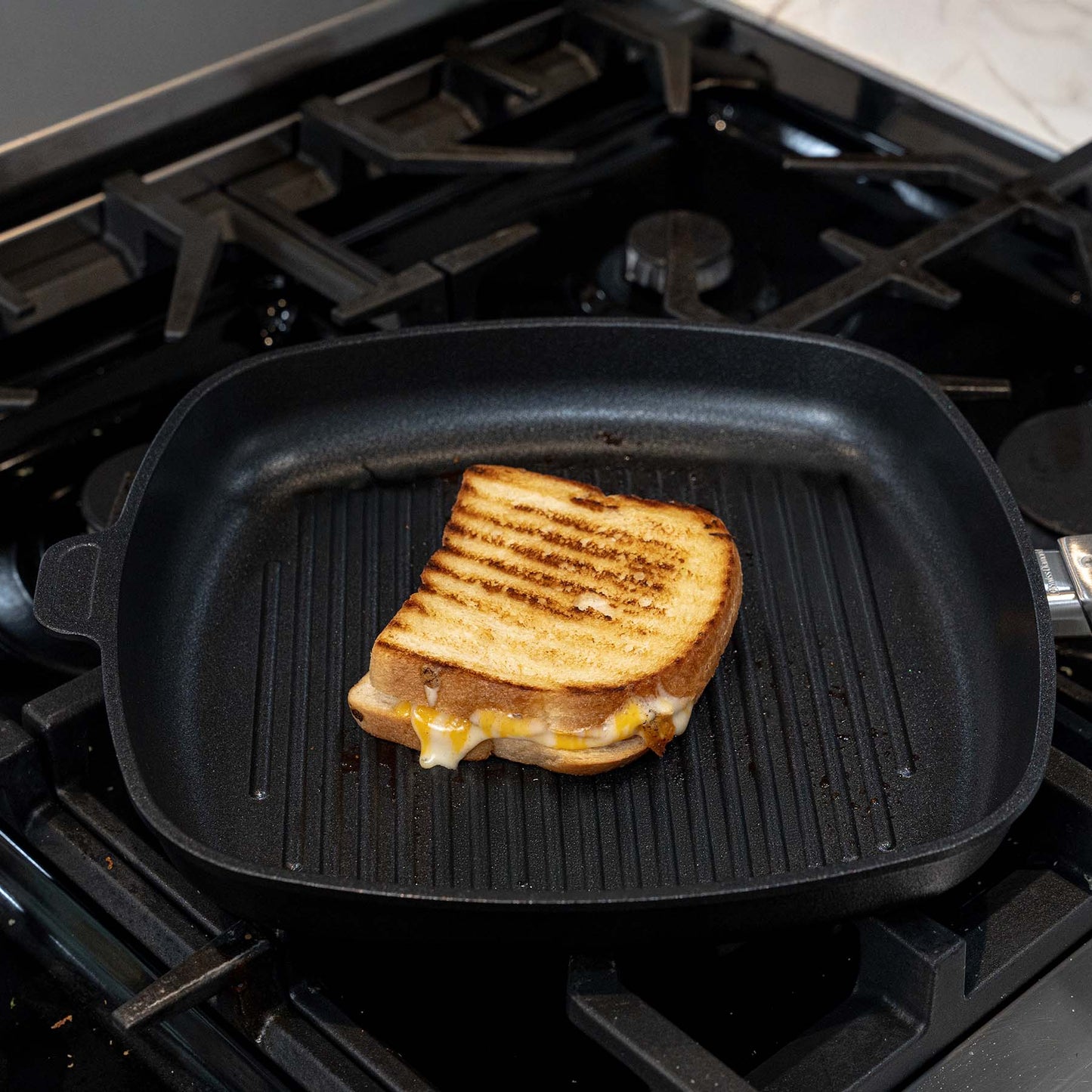 CXD PFAS Free Nonstick Square Grill Pan - 11" x 11" (28 cm x 28 cm)