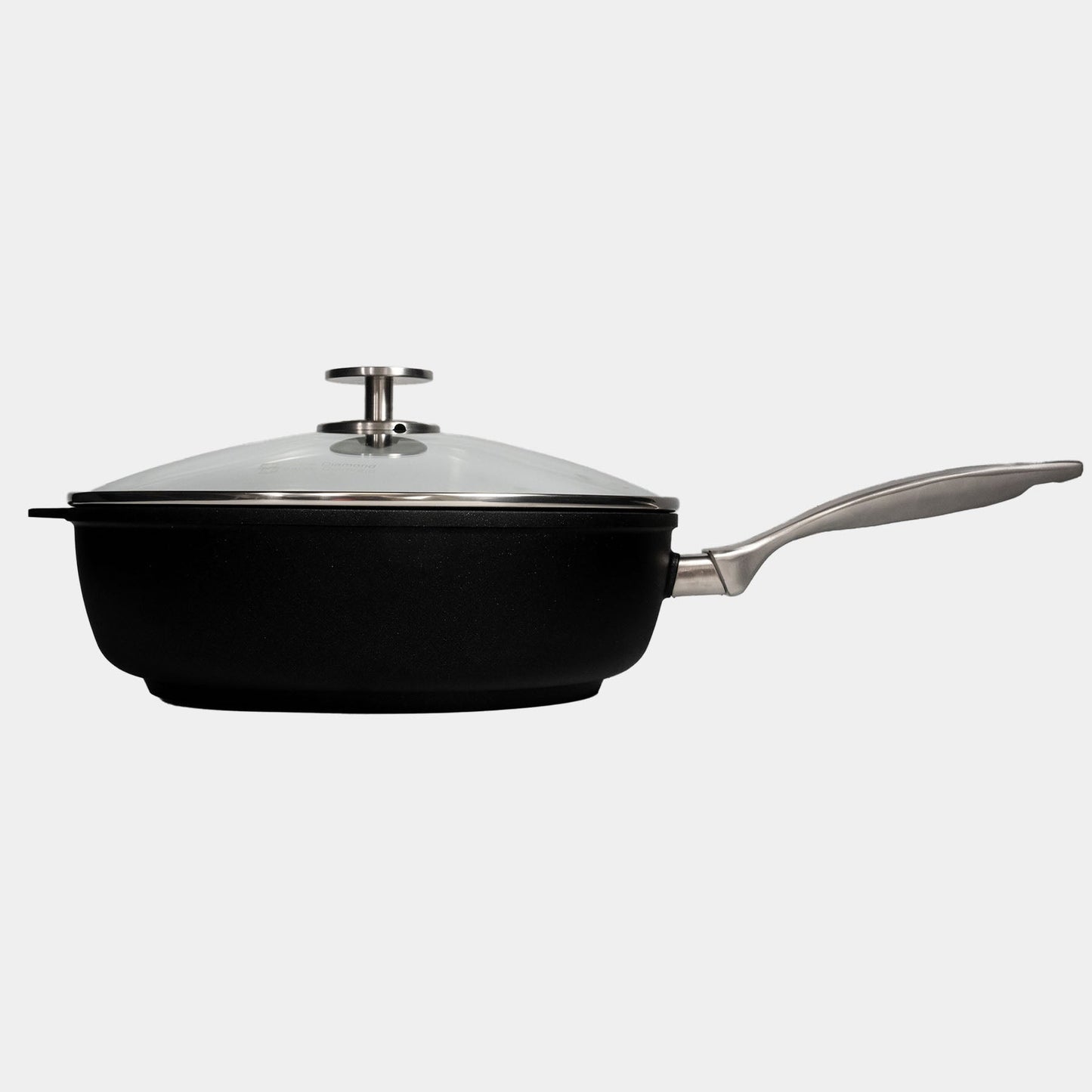 CXD PFAS Free Nonstick Saute Pan with Glass Lid
