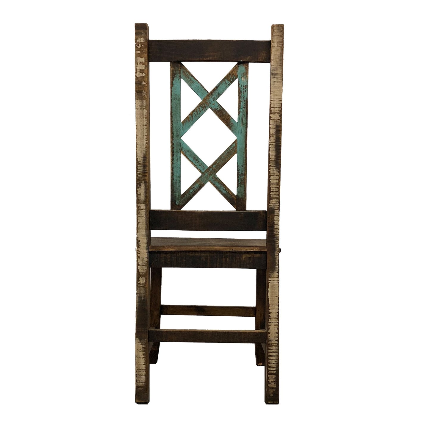 Cabana 6' Rustic Dining Table and 6 Cabana Rustic Chairs