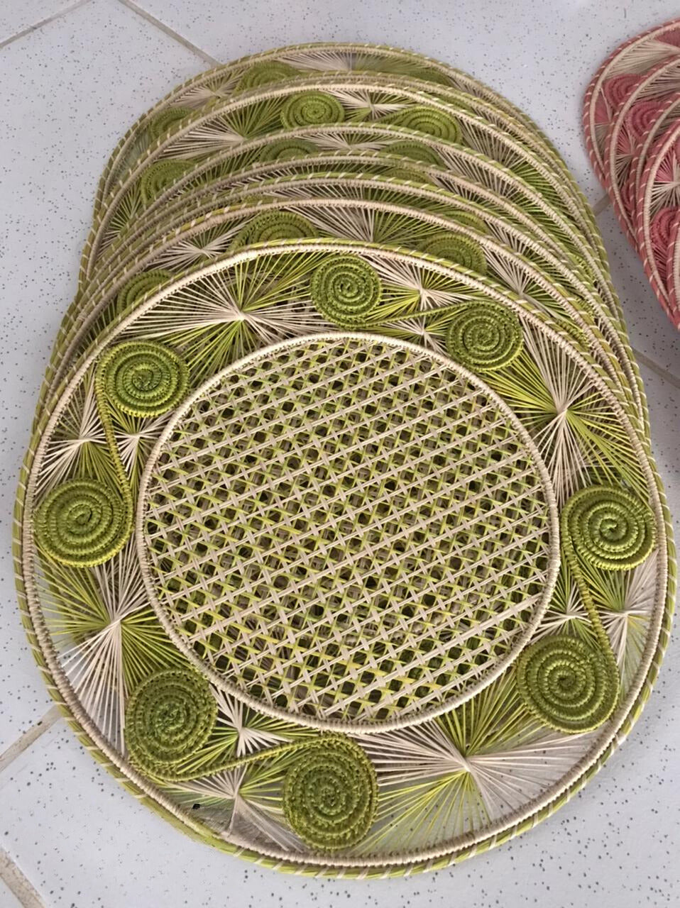 Caracol Handwoven Iraca Placemat
