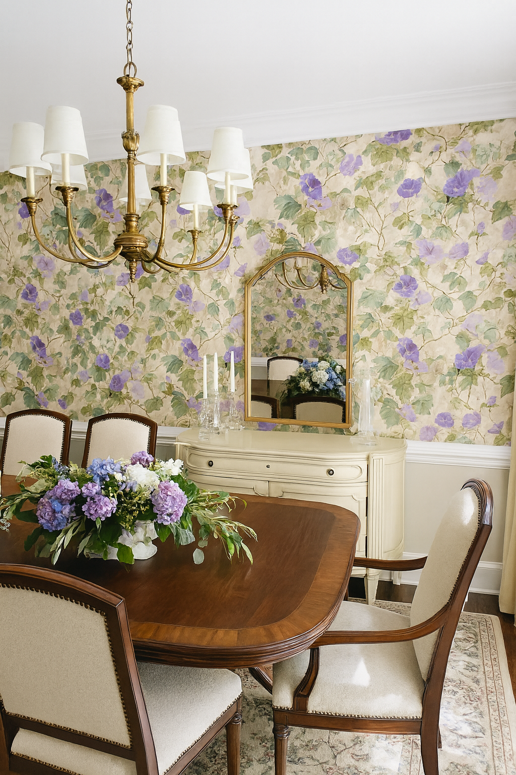 Ivy & Amethyst Wallpaper