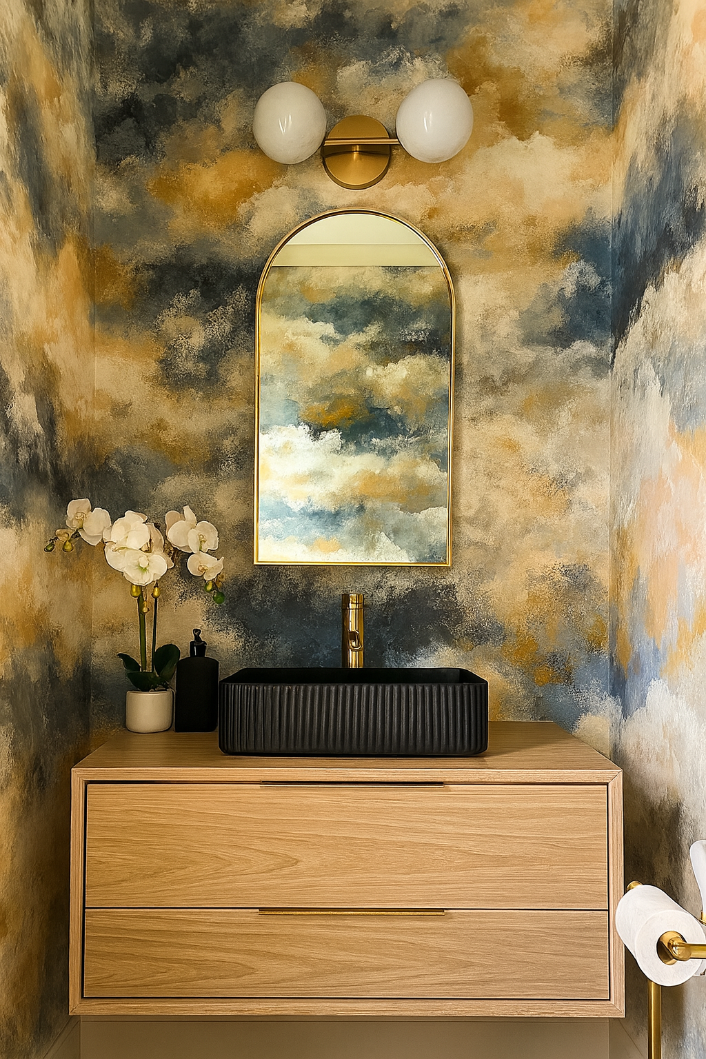 Storm Petals Wallpaper