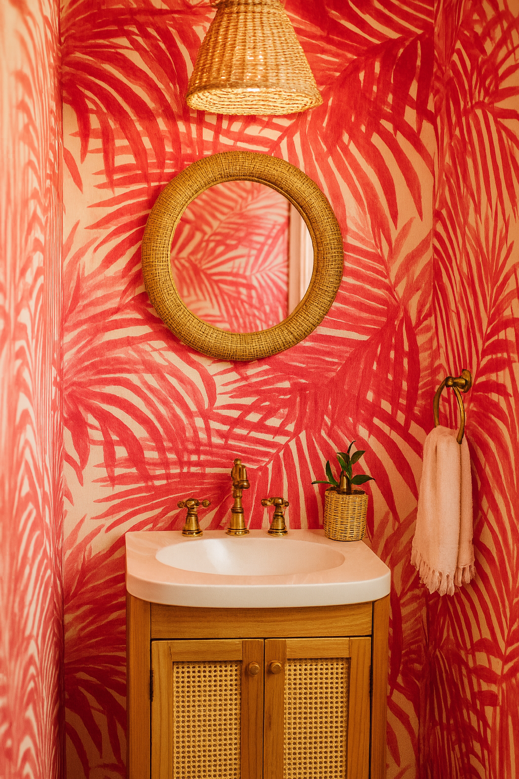 Flamingo Mirage Wallpaper