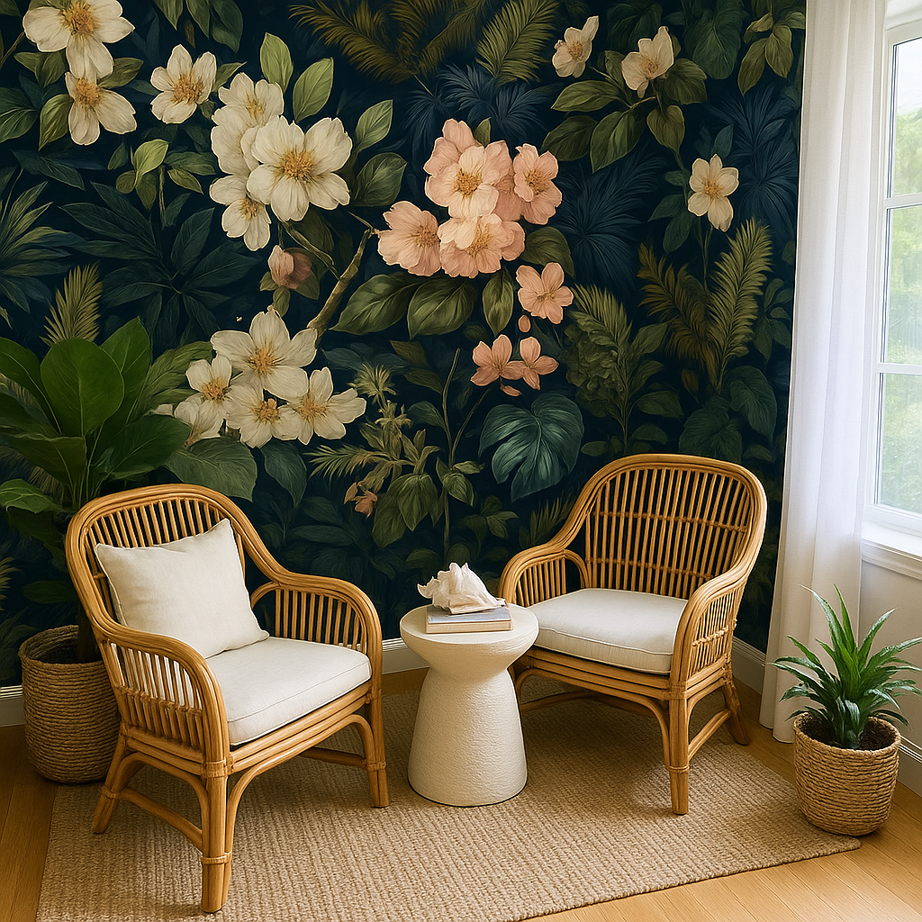 Midnight Bloom Wallpaper