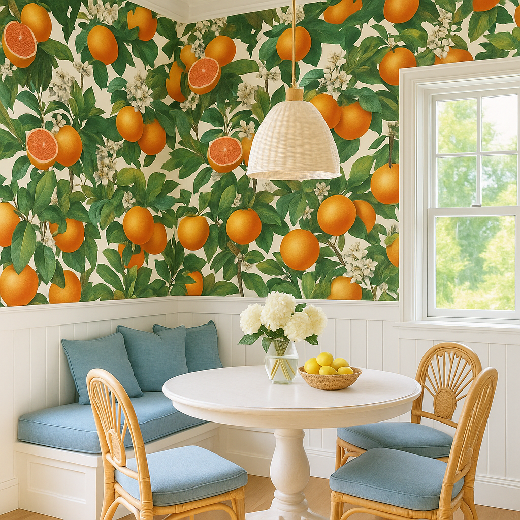 Citrus Estate Wallpaper